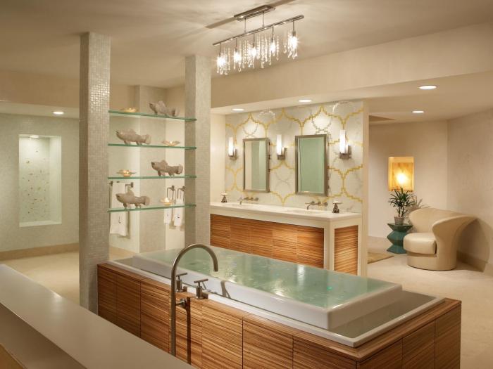 How to create a spa-like bathroom with luxury fixtures and finishes