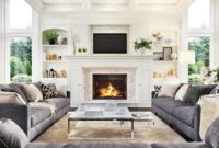 Comparing different styles of luxury home interiors