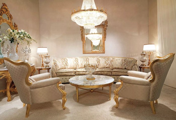 Creating a sophisticated living room with luxury elements