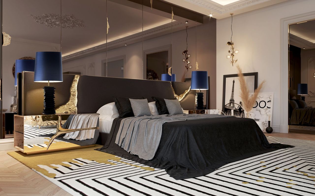 Creating a serene and sophisticated modern luxury bedroom