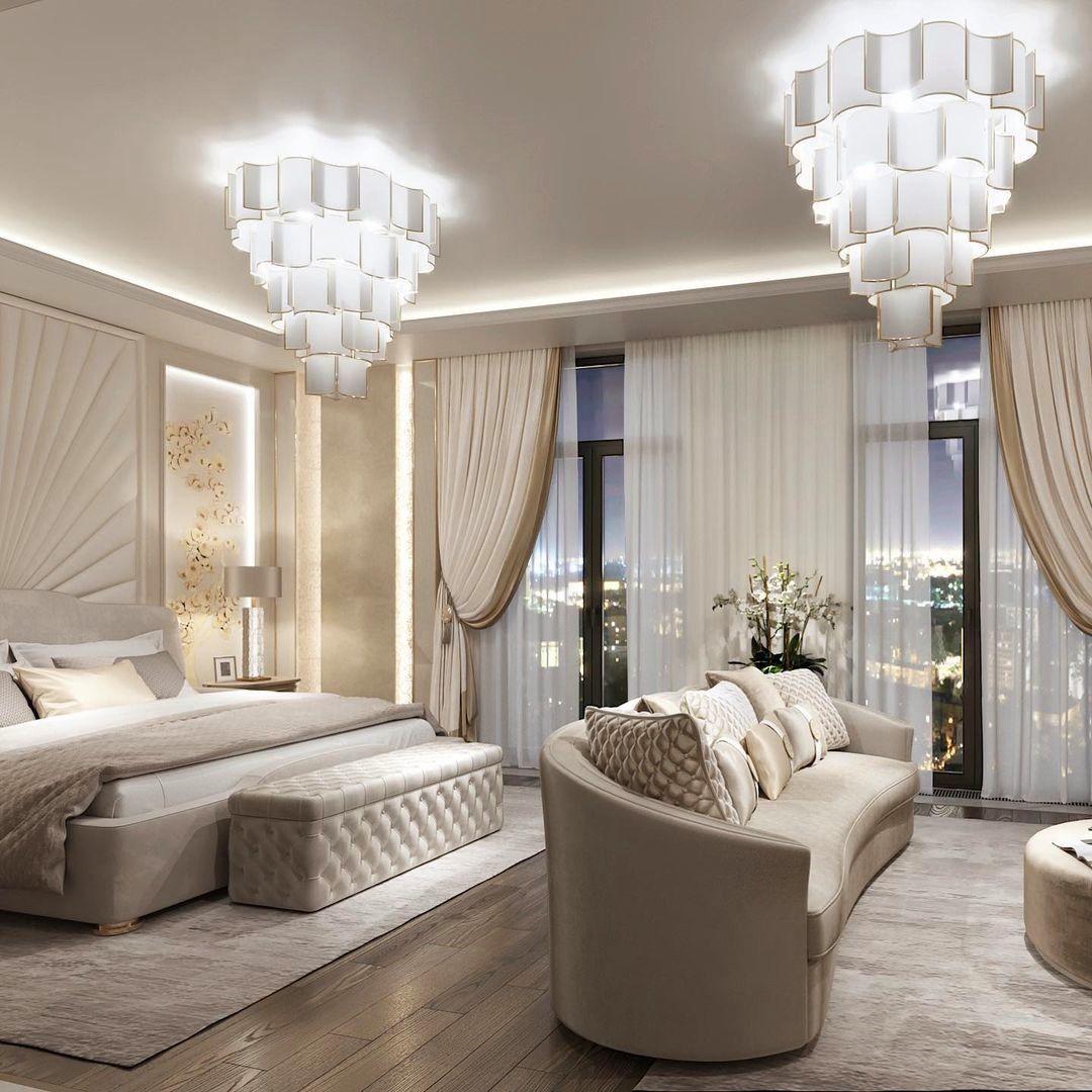 Top modern luxury bedroom lighting fixtures and styles