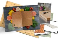 Professional grade cutting board set for chefs