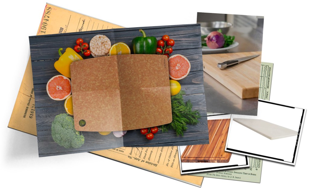 Professional grade cutting board set for chefs