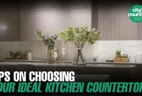 Choosing the perfect luxury kitchen countertops